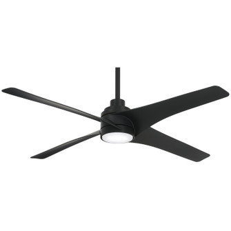Swept 56''Ceiling Fan in Coal (15|F543L-CL)