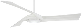 Curl 60''Ceiling Fan in Flat White (15|F714L-WHF)
