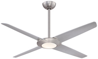 Pancake Xl Led 62''Ceiling Fan in Brushed Nickel (15|F739L-BN)