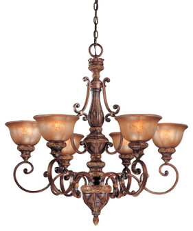 Illuminati Six Light Chandelier in Illuminati Bronze (7|1356-177)