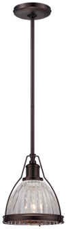 One Light Mini Pendant in Dark Brushed Bronze (7|2242-267C)