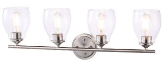 Winsley Four Light Wall Lamp in Brushed Nickel (7|2434-84)