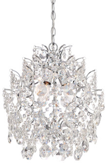 Isabella's Crown Three Light Mini Chandelier in Chrome (7|3150-77)