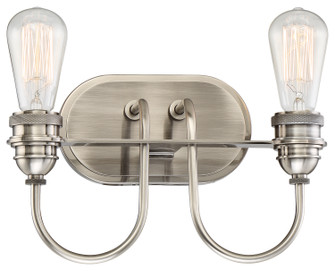 Uptown Edison Two Light Bath in Plated Pewter (7|3452-84B)