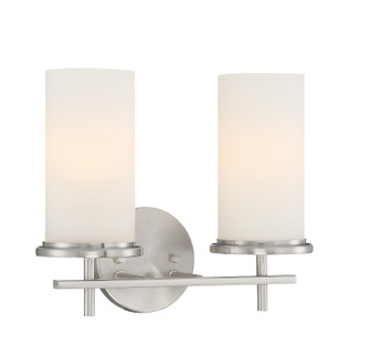 Haisley Two Light Bath Bar in Brushed Nickel (7|4092-84)