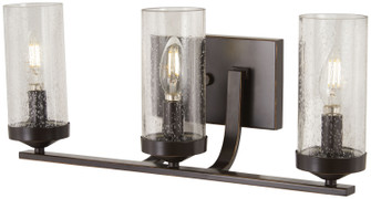 Elyton Three Light Bath in Downtown Bronze w/Gold Highlights (7|4653-579)
