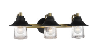 Westfield Manor Three Light Bath in Sand Coal w/Soft Brass (7|4893-685)