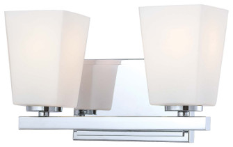 City Square Two Light Bath in Chrome (7|6542-77)