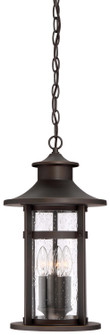 Highland Ridge Four Light Outdoor Chain Hung in Oil Rubbed Bronze w/Gold Highlights (7|72554-143C)
