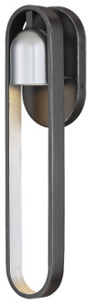 Rocketa LED Outdoor Wall Mount in Artisan Coal W/Silver Accents (7|72642-517-L)