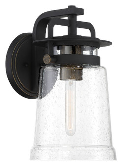 Maribel Heights One Light Outdoor Wall Mount in Sand Coal w/Gold Highlights (7|73141-703)