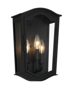 Houghton Hall Three Light Outdoor Wall Mount in Sand Coal (7|73201-66)