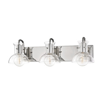 Riley Three Light Bath and Vanity in Polished Nickel (428|H111303-PN) Riley Three Light Bath and Vanity in Polished Nickel (428|H111303-PN)