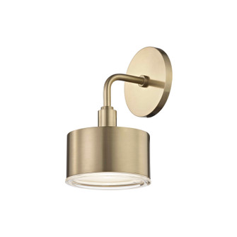 Nora LED Wall Sconce in Aged Brass (428|H159101-AGB)