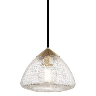 Maya One Light Pendant in Aged Brass (428|H216701S-AGB)