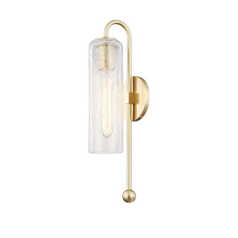 Skye One Light Wall Sconce in Aged Brass (428|H222101-AGB)