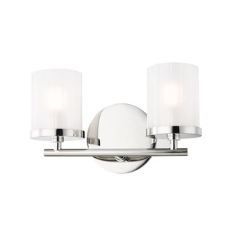 Ryan Two Light Bath and Vanity in Polished Nickel (428|H239302-PN)