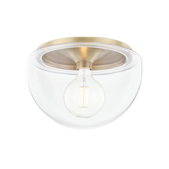 Grace One Light Flush Mount in Aged Brass (428|H284501L-AGB)