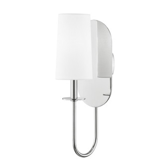 Lara One Light Wall Sconce in Polished Nickel (428|H395101-PN)