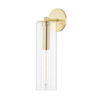 Belinda One Light Wall Sconce in Aged Brass (428|H415101B-AGB)