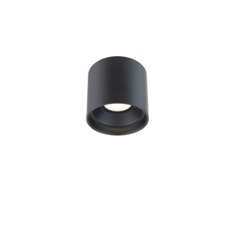 Squat LED Outdoor Flush Mount in Black (281|FM-W46205-40-BK)