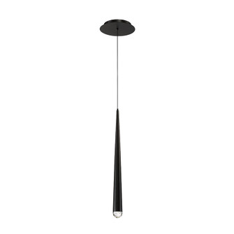 Cascade LED Mini Pendant in Black (281|PD-41719-BK)