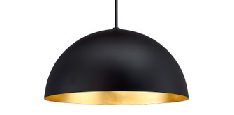 Yolo LED Pendant in Gold Leaf/Dark Bronze (281|PD-55735-GL)