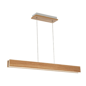 Drift LED Linear Pendant in Walnut (281|PD-58738-WAL)