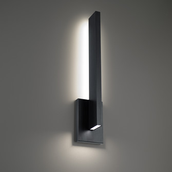 Mako LED Outdoor Wall Sconce in Black (281|WS-W18122-30-BK)