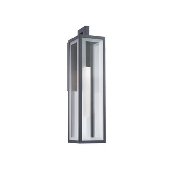 Cambridge LED Outdoor Wall Sconce in Black (281|WS-W24225-BK)