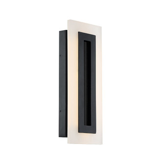 Shadow LED Outdoor Wall Sconce in Black (281|WS-W46817-BK)