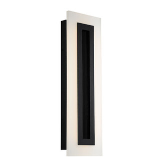 Shadow LED Outdoor Wall Sconce in Black (281|WS-W46824-BK)