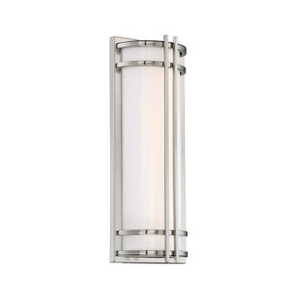 Skyscraper LED Outdoor Wall Sconce in Stainless Steel (281|WS-W68618-SS)
