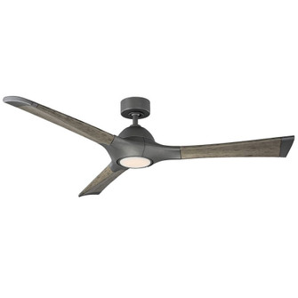 Woody 60''Ceiling Fan in Graphite/Weathered Gray (441|FR-W1814-60L35GHWG)