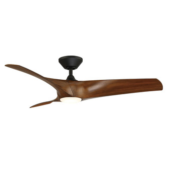 Zephyr 52''Ceiling Fan in Matte Black/Distressed Koa (441|FR-W2006-52L-MB/DK)