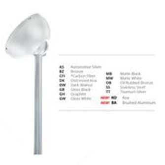 Fan Accessories Slope Ceiling Kit in Brushed Aluminum (441|XF-SCK-BA)