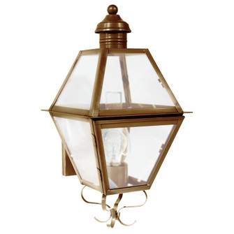 Boston One Light Wall Sconce in Antique Brass (196|1001-AB-CIM-FST)