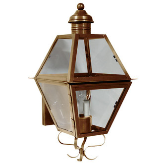 Boston Two Light Wall Mount in Antique Brass (196|1001-AB-LT2-CLR)