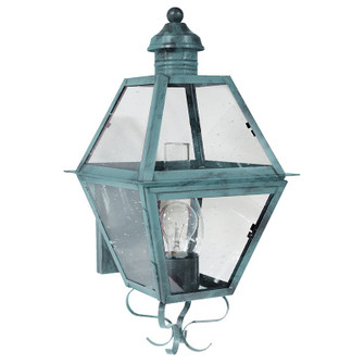 Boston One Light Wall Mount in Verdi Gris (196|1001-VG-CIM-CSG)