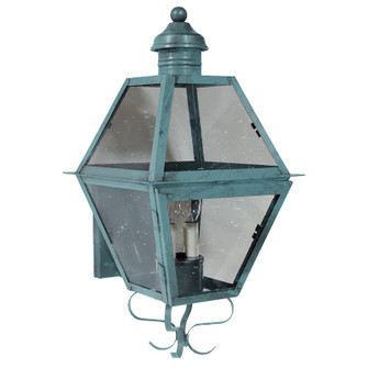 Boston Two Light Wall Mount in Verdi Gris (196|1001-VG-LT2-CSG)