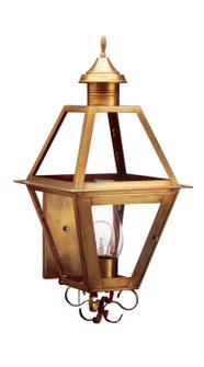 Boston One Light Wall Mount in Antique Brass (196|1011-AB-CIM-CLR)