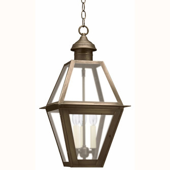 Boston Three Light Hanging Lantern in Dark Antique Brass (196|1012-DAB-LT3-FST)
