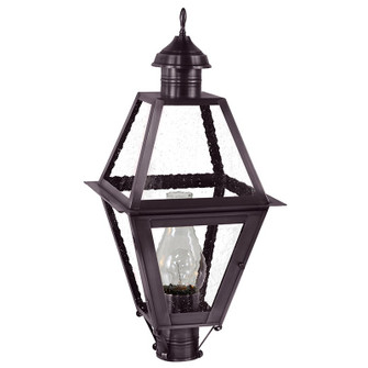 Boston One Light Post Mount in Dark Brass (196|1013-DB-CIM-SMG)