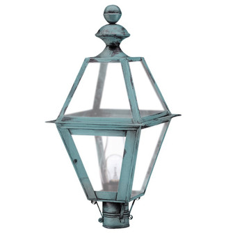 Boston One Light Post Mount in Verdi Gris (196|1023-VG-CIM-FST)