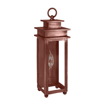 Ellis One Light Wall Mount in Antique Copper (196|10611-AC-LT1-CLR)