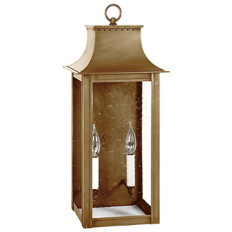 Coplin Two Light Wall Mount in Antique Brass (196|11231-AB-LT2-CSG)