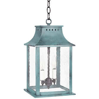 Rockland Two Light Hanging Lantern in Verdi Gris (196|11312-VG-LT2-SMG)