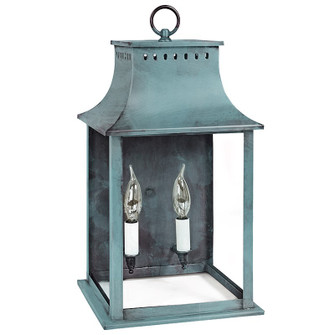 Rockland Two Light Wall Mount in Verdi Gris (196|11321-VG-LT2-CLR)
