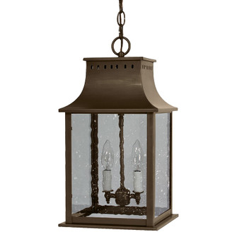 Rockland Two Light Hanging Lantern in Dark Antique Brass (196|11322-DAB-LT2-SMG)