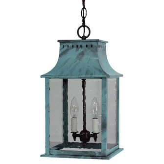 Rockland Two Light Hanging Lantern in Verdi Gris (196|11322-VG-LT2-CSG)